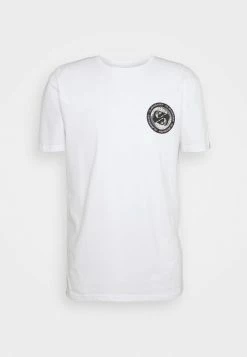 Offres ⌛ Quiksilver GOLDEN RECORD - T-shirt Imprimé - White 💯