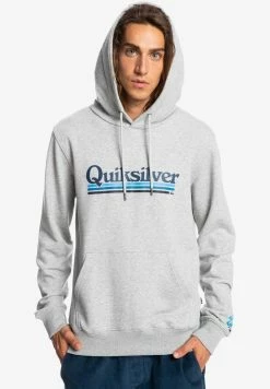 Offres 👏 Quiksilver Sweat à Capuche - Athletic Heather 🎁