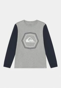 De gros 🌟 Quiksilver NEW NOISE - T-shirt à Manches Longues - Athletic Heather 💯