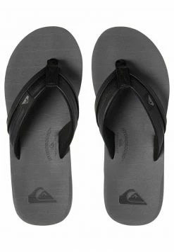 Meilleur prix 👏 Quiksilver CARVER SQUISH - Tongs - Black/grey/black 🧨 -Quiksilver Soldes Boutique 2bd7b18d53794ede952ebb5404046223