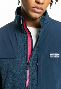 Meilleure affaire 🔥 Quiksilver Sweat à Capuche Zippé - Midnight Navy Heather 🔥 -Quiksilver Soldes Boutique 2c57f5ef12d746ff8d190c9f35c0d11d