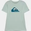 Top 10 🎉 Quiksilver COMP LOGO - T-shirt Imprimé - Blue Glass 🔔