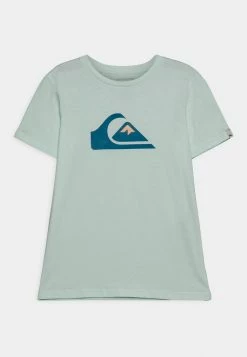 Top 10 🎉 Quiksilver COMP LOGO - T-shirt Imprimé - Blue Glass 🔔