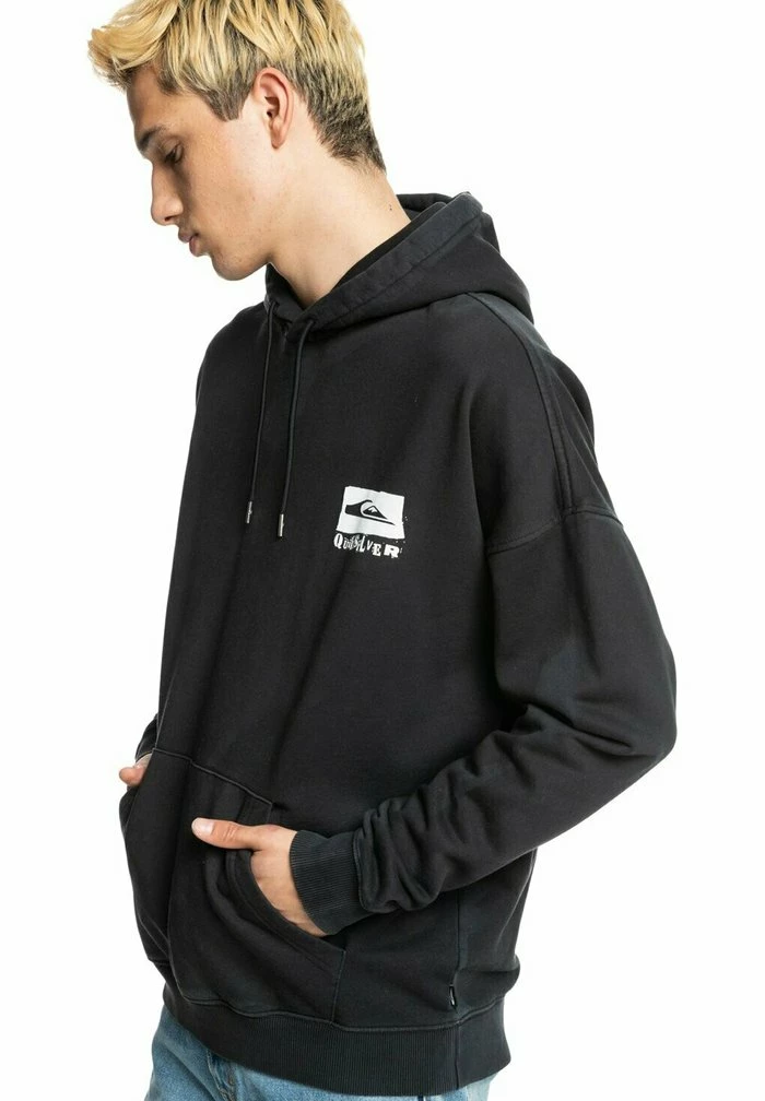 Meilleure vente 😍 Quiksilver Sweat à Capuche - Black 💯 4 Meilleure vente 😍 Quiksilver Sweat à Capuche - Black 💯 – Image 4