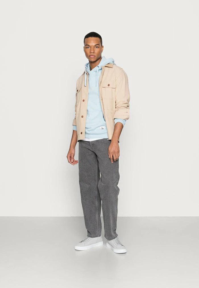 Le moins cher 🎁 Quiksilver TRIP AWAY - Sweat à Capuche - Faded Denim 👍 2 Le moins cher 🎁 Quiksilver TRIP AWAY - Sweat à Capuche - Faded Denim 👍 – Image 2