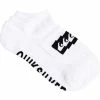 Vente flash 👏 Quiksilver 3 PACK - Socquettes - White 💯