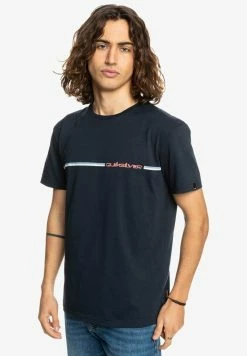 Bon marché 😀 Quiksilver T-shirt Imprimé - Navy Blazer 😀