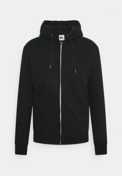 Vente flash 🧨 Quiksilver ESSENTIALS - Sweat à Capuche Zippé - Black 💯