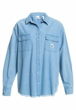 Coupon 🎁 Quiksilver Chemisier - Chambray Blue 👍 -Quiksilver Soldes Boutique 315f522e310a4cb890afd2ed4a420a35