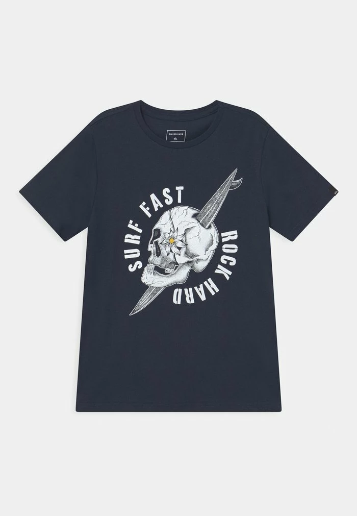 Remise 🔔 Quiksilver SKULLED DREAM TEE 2 PACK - T-shirt Imprimé - White/navy 🛒 3 Remise 🔔 Quiksilver SKULLED DREAM TEE 2 PACK - T-shirt Imprimé - White/navy 🛒 – Image 3