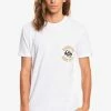 Acheter 😀 Quiksilver GOLDEN HOURS MANCHES COURTES - T-shirt Basique - White ✨
