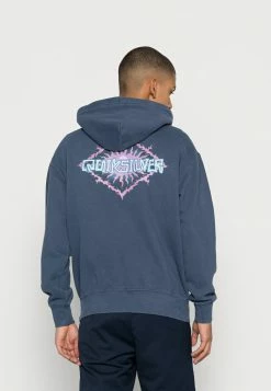 Budget 🎉 Quiksilver NEON SLAB HOOD - Sweat à Capuche - Insignia Blue 🎉