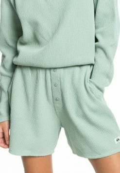 Meilleure vente 👍 Quiksilver SUNSHINE LAND - Short - Green Milieu ⌛