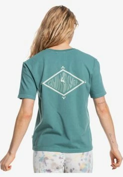 Acheter 👍 Quiksilver STANDARD - T-shirt Imprimé - Sea Pine ⭐ -Quiksilver Soldes Boutique 34fe05218aa5460c9e72d6bec105105a