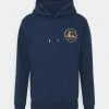 Sortie ⌛ Quiksilver MIRROR LOGO - Sweat à Capuche - Insignia Blue ✔️