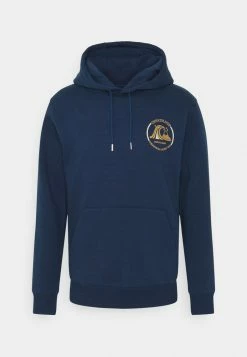 Sortie ⌛ Quiksilver MIRROR LOGO - Sweat à Capuche - Insignia Blue ✔️