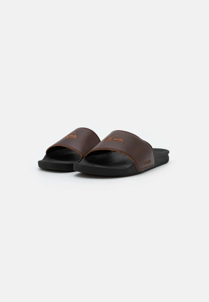Tout neuf 😍 Quiksilver RIVI SLIDE - Mules - Brown/black ✔️ 2 Tout neuf 😍 Quiksilver RIVI SLIDE - Mules - Brown/black ✔️ – Image 2