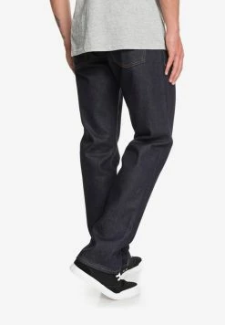 Nouveau ✨ Quiksilver Jean Droit - Rinse 🔥 -Quiksilver Soldes Boutique 385a718923484af18de7811a3a241495