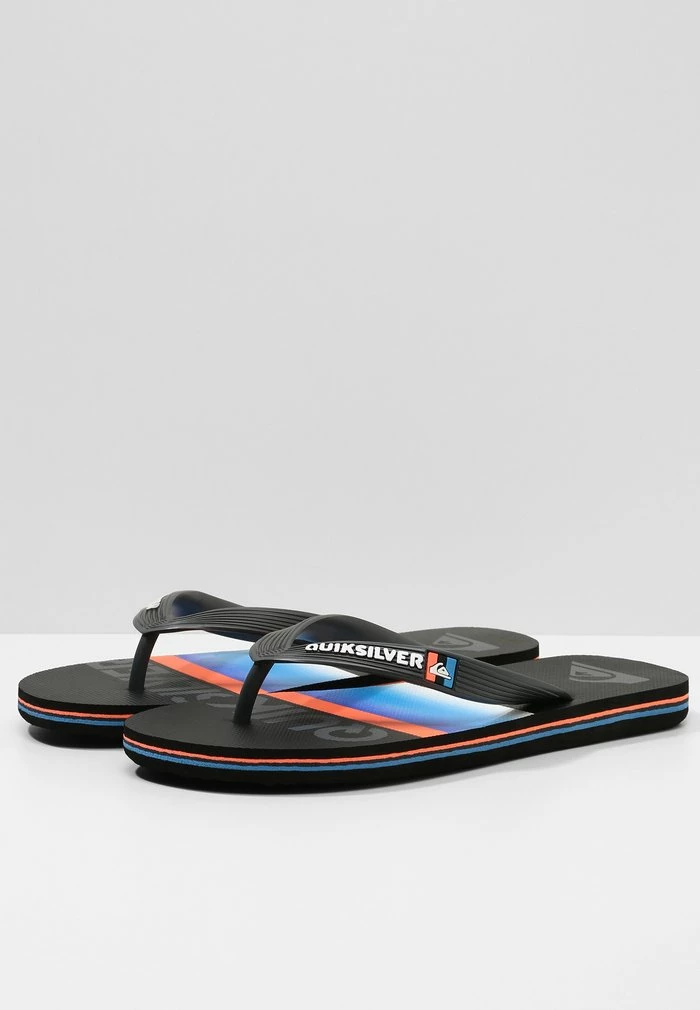 Sortie 🤩 Quiksilver MOLOKAI SLAB - Tongs - Black/grey/blue ❤️ 4 Sortie 🤩 Quiksilver MOLOKAI SLAB - Tongs - Black/grey/blue ❤️ – Image 4