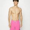 Budget 👏 Quiksilver ARCH - Short De Bain - Shocking Pink Solid 🔔
