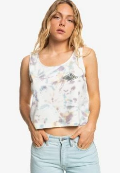 Remise đ Quiksilver DÉBARDEUR - Débardeur - Faded Denim Td Women đ„