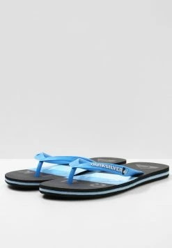 Coupon 😍 Quiksilver MOLOKAI WORD BLOCK - SANDALEN FÜR MÄNNER AQYL100986 - Tongs - Blue/black/blue 💯 -Quiksilver Soldes Boutique 3d09f1a5b5cb44598bf28d1f0e278294