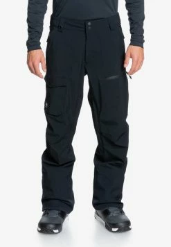 Offres 🤩 Quiksilver UTILTY - Pantalon De Ski - True Black 🛒