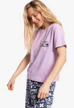 Remise ✔️ Quiksilver MANCHES COURTES - T-shirt Imprimé - Orchid Flower ❤️ -Quiksilver Soldes Boutique 40646dc598d8415eabbeee82afff16f6