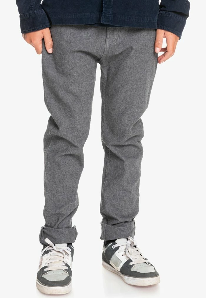 Nouveau 🎉 Quiksilver STRETCH - Chino - Dark Grey Heather 😍 2 Nouveau 🎉 Quiksilver STRETCH - Chino - Dark Grey Heather 😍 – Image 2