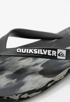 Nouveau 🧨 Quiksilver MOLOKAI - Tongs - Black/grey ⭐ -Quiksilver Soldes Boutique 41964cd960014501bc72552b5565d57d