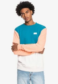Offres 🌟 Quiksilver TAPED - Sweatshirt - Sea Port 🔔