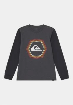 Le moins cher 🧨 Quiksilver NEW NOISE - T-shirt à Manches Longues - Charcoal Heather ⌛