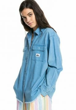 Coupon 🎁 Quiksilver Chemisier - Chambray Blue 👍 -Quiksilver Soldes Boutique 44dab610c3a7427a90abf544e1226225