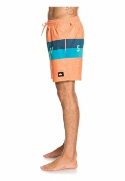Nouveau 🎉 Quiksilver WORD BLOCK VOLLEY 17 - Short De Bain - Nectarine 🎁 -Quiksilver Soldes Boutique 45278709f32f49a9a756324fa7f8c29b