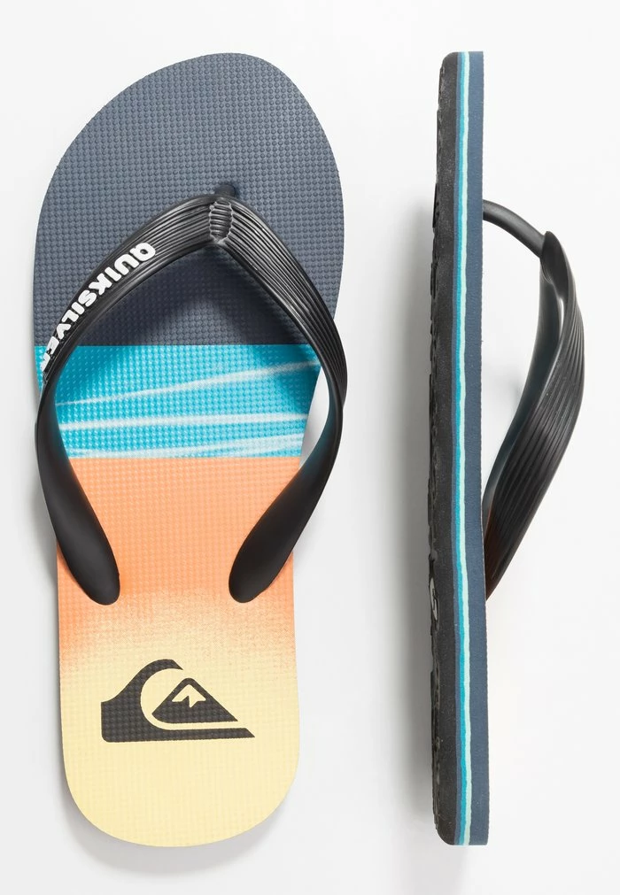 Offres ✔️ Quiksilver MOLOKAI - Tongs - Black/blue 🤩 2 Offres ✔️ Quiksilver MOLOKAI - Tongs - Black/blue 🤩 – Image 2