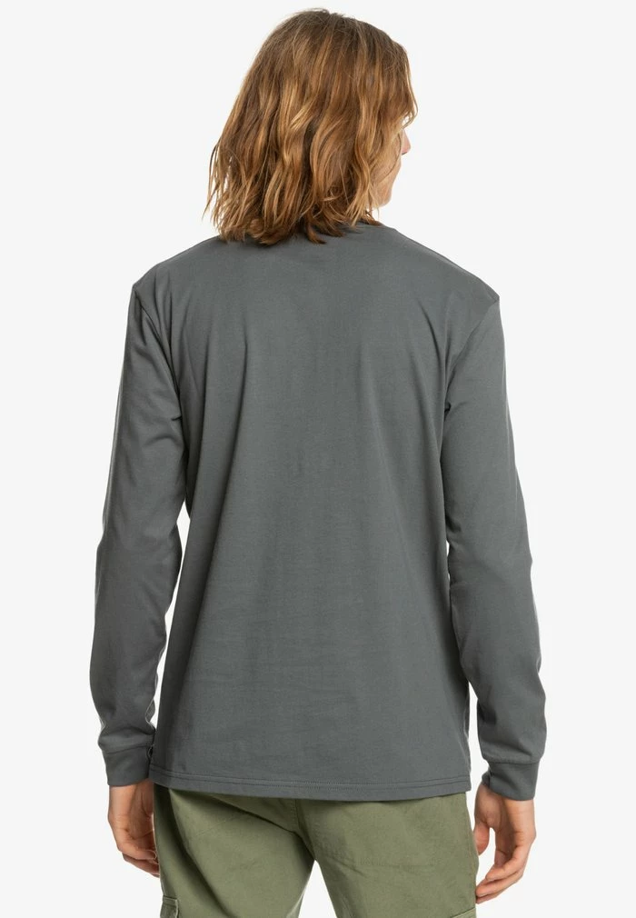 Offres 💯 Quiksilver PRIMARY COLOURS - T-shirt à Manches Longues - Iron Gate 🎉 3 Offres 💯 Quiksilver PRIMARY COLOURS - T-shirt à Manches Longues - Iron Gate 🎉 – Image 3