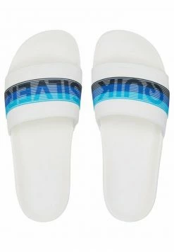 Tout neuf ✨ Quiksilver RIVI WORDMARK - Sandales De Bain - White/white/blue 🔥 -Quiksilver Soldes Boutique 462e16e8bebf47a7aa4b0680298e7ffb