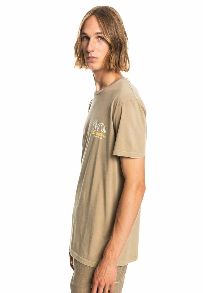 Budget 🎁 Quiksilver T-shirt Imprimé - Greige 😍 4 Budget 🎁 Quiksilver T-shirt Imprimé - Greige 😍 – Image 4