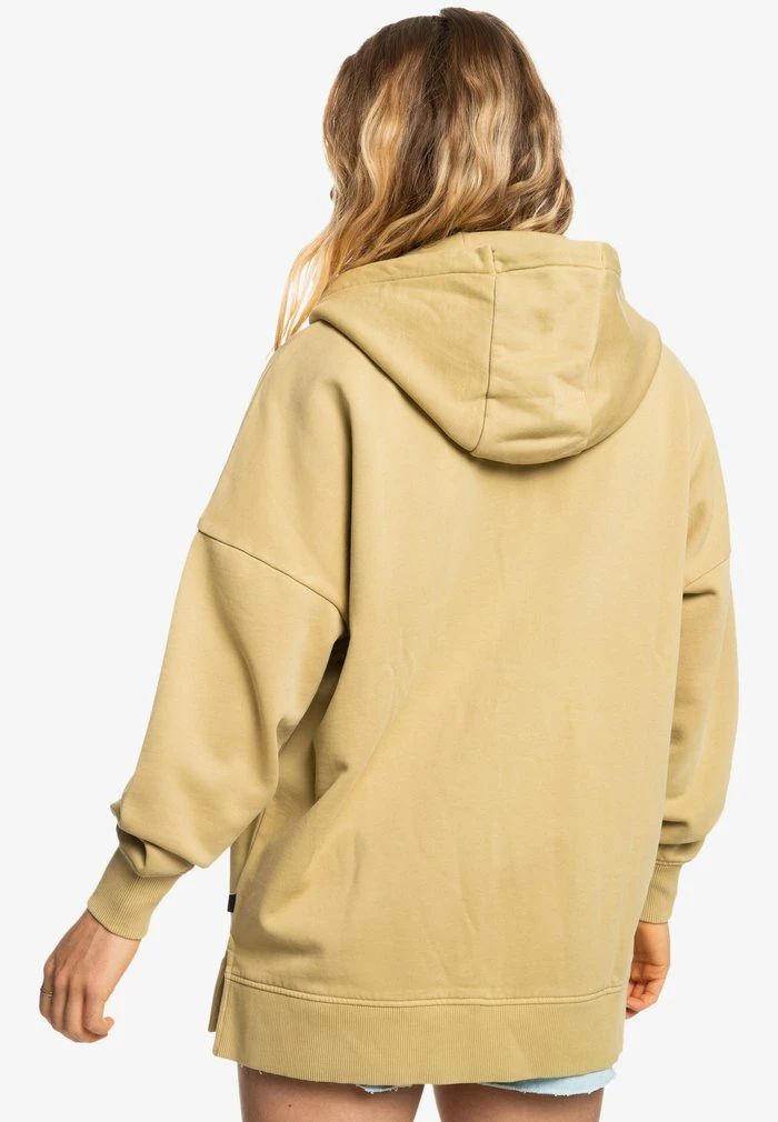Offres 😀 Quiksilver Sweat à Capuche Zippé - Beige 😍 3 Offres 😀 Quiksilver Sweat à Capuche Zippé - Beige 😍 – Image 3