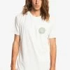 Les meilleures critiques de ✔️ Quiksilver BE STILL MANCHES COURTES - T-shirt Imprimé - Antique White 🤩
