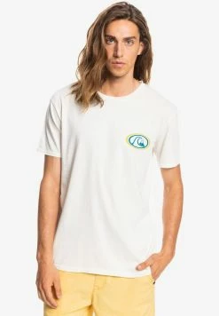Les meilleures critiques de 🌟 Quiksilver T-shirt Imprimé - Antique White 🔔