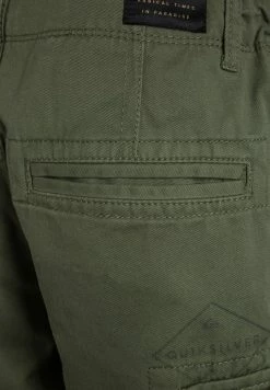 Promo ❤️ Quiksilver CRUCIAL BATTLE YOUTH - Pantalon Cargo - Olive 🧨 -Quiksilver Soldes Boutique 4993d55525134ee0b3040d55687e4050
