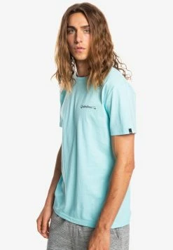 Meilleur prix 🔔 Quiksilver RESIN TINT - T-shirt Imprimé - Blue 👍 -Quiksilver Soldes Boutique 4a0a365c968645dab7f0aed751009e9b