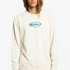 Promo ⭐ Quiksilver TEMPER - Sweatshirt - Antique White 😀