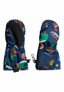 Tout neuf ✔️ Quiksilver INDIE - Moufles - Insignia Blue Snow Aloha ✨