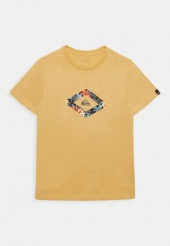 Vente flash 👍 Quiksilver LET IT RIDE SS YTH - T-shirt Imprimé - Rattan ⌛