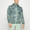 Meilleur prix 👍 Quiksilver SUM IT - Veste Imperméable - Frosty Green Grids ✔️