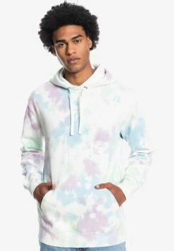Sortie 🛒 Quiksilver Sweat à Capuche - Lavender Mineral Tie Dye 😀
