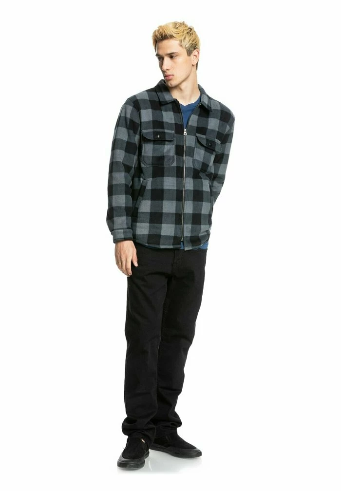 Remise 🌟 Quiksilver Chemise - Black Tolala Plaid 👏 2 Remise 🌟 Quiksilver Chemise - Black Tolala Plaid 👏 – Image 2