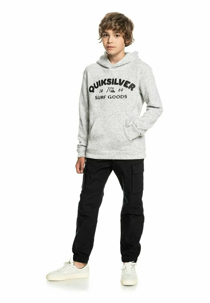 Meilleure affaire ✨ Quiksilver KELLER - Sweat à Capuche - Light Grey Heather 🌟 1 Meilleure affaire ✨ Quiksilver KELLER - Sweat à Capuche - Light Grey Heather 🌟
